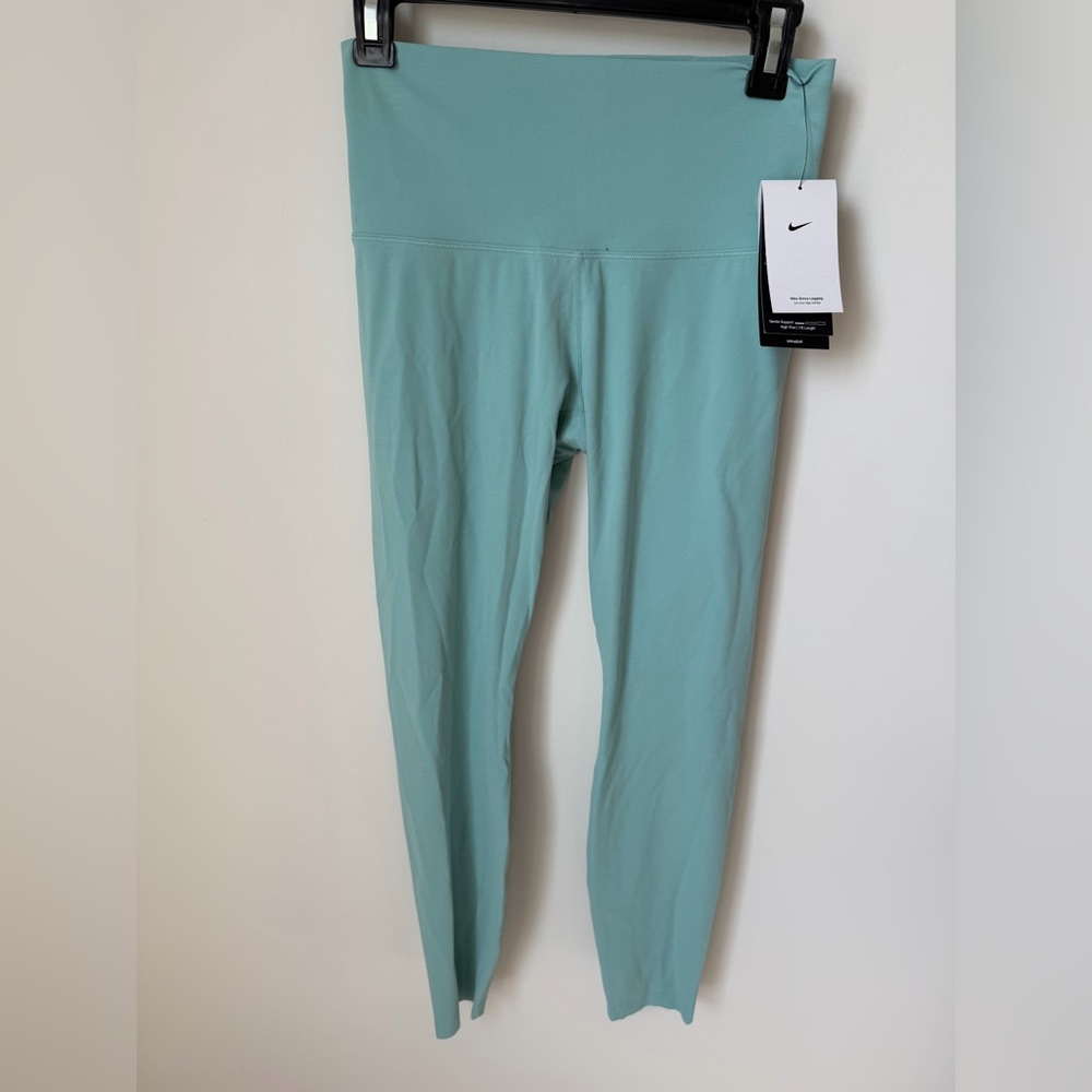 Nike Zenvy Teal dri fit High-Waist Leggings
